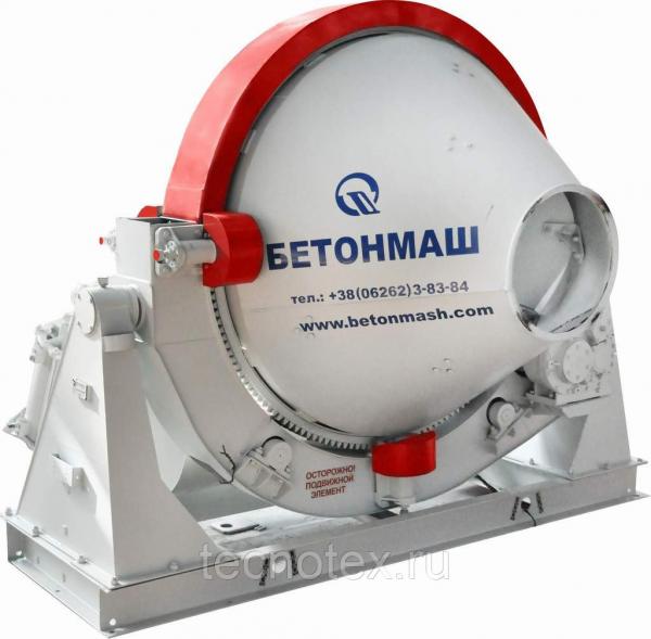 Бетоносмеситель С-302 (СБ-10В) ,  1200л/800л